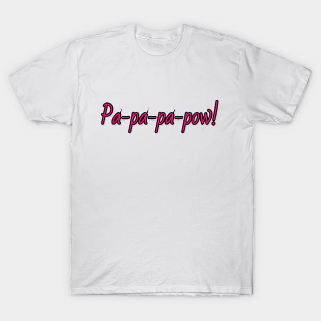 Pow! T-Shirt by Pinky Swear Press